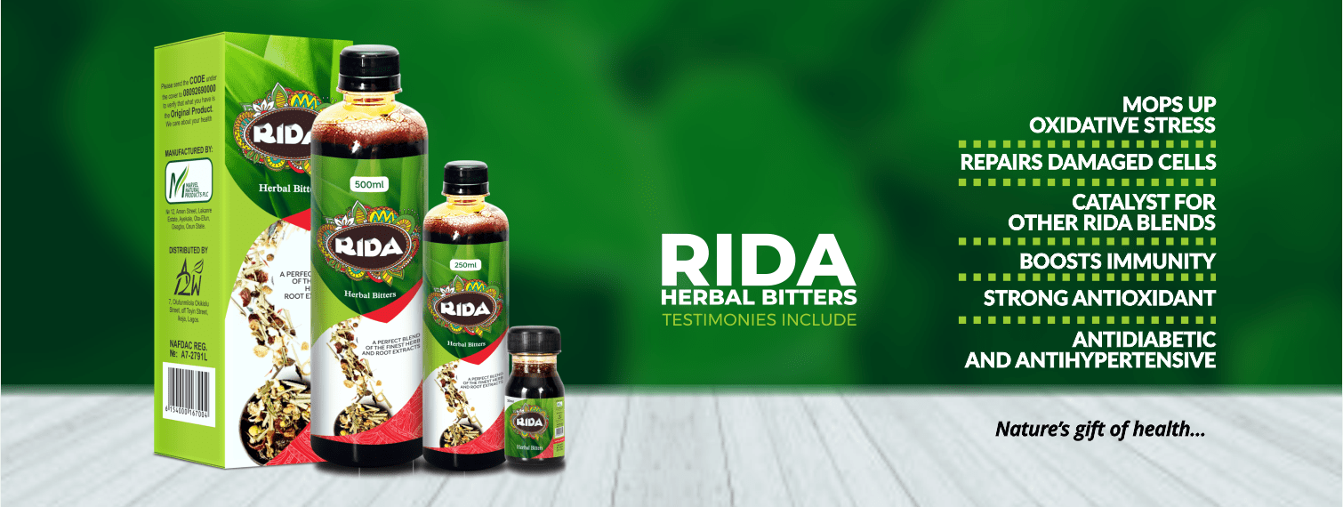 Rida Herbal Bitters Banner